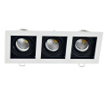 Aluminium Runde quadratische bewegliche MR16 LED-Decke